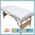 Cheap Wholesale Plain White Cotton Twin Fitted Sheets For Massage/Spa Table